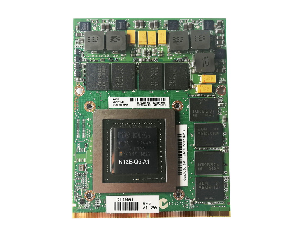 Nvidia Quadro 5010M - 4GB
